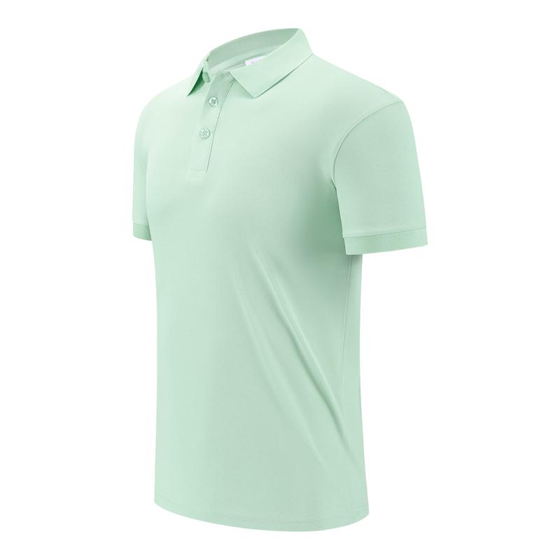 Impression Solid Color Lapel Cotton Imitation Polo For Men And Women, Solid Color Lapel Polo, Short-Sleeved Lapel Polo, Quick-Drying Advertising Shirt, Cultural Shirt, Men's Casual Style undefined