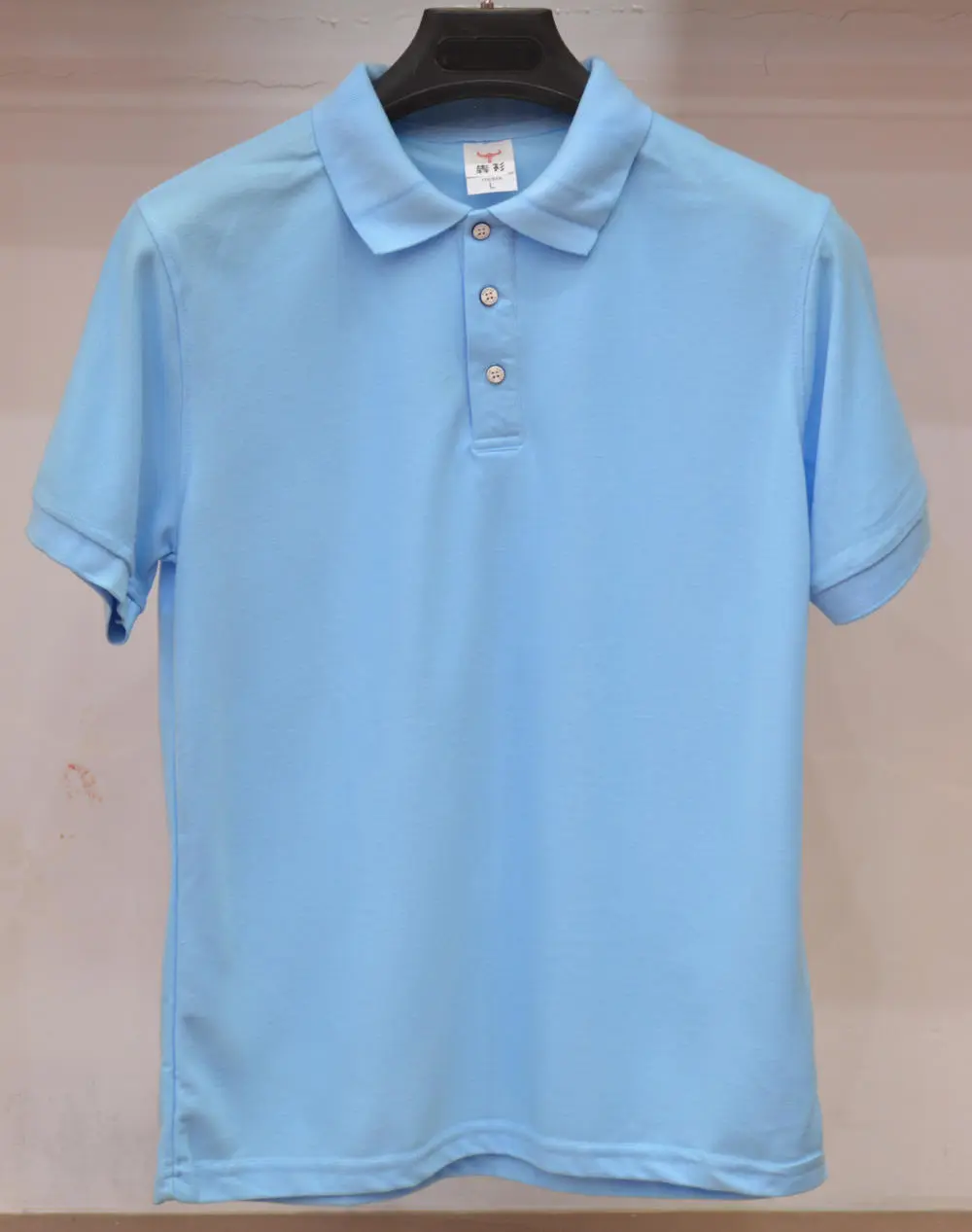 Men's and women's same solid-color lapel polo, short-sleeved lapel polo, cotton imitation advertising shirt, cultural shirt, men's casual advertising shirt, T-shirt, light, breathable and comfortable detail image 6