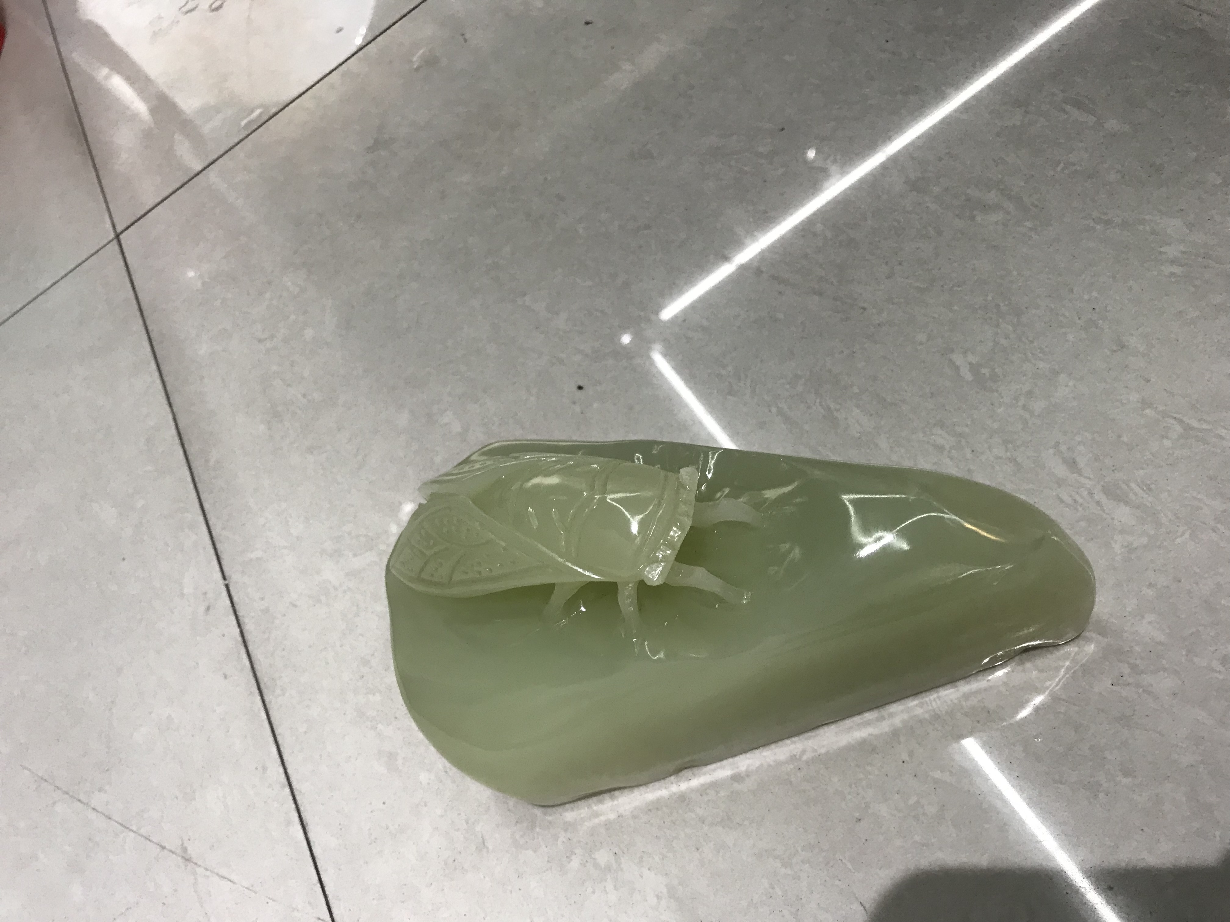 巴基斯坦玉石雕刻摆件#一鸣惊人#学业有成#详情图2