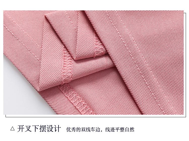 Recycled fiber premium Xiaozhu Di men's and women's same short-sleeved solid color lapel polo shirt, T-shirt, cultural shirt, comfortable, breathable, fashionable, casual and trendy base layer shirt is now available detail image 11