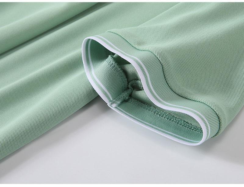 Impression Side-Collar Imitation Cotton Polo For Both Men And Women, Side-Collar Polo With Short Sleeves, Quick-Drying Advertising Shirt, Cultural Shirt, Men's Casual Style undefined
