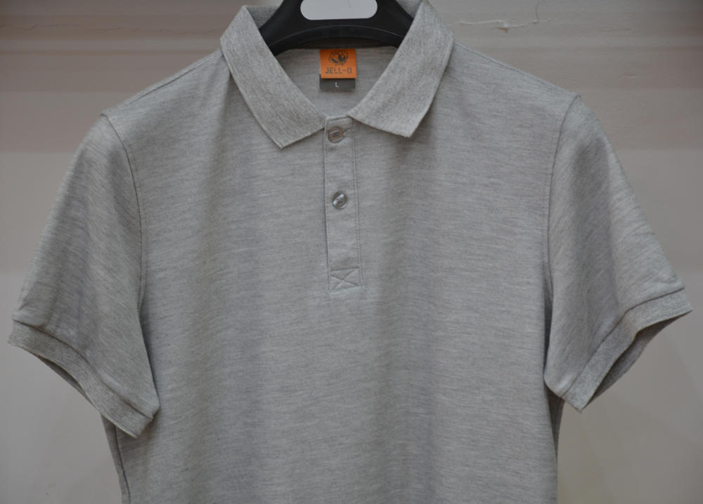 High-quality cotton-like polo shirt for both men and women, solid-color lapel polo short-sleeved lapel polo cotton-like advertising shirt, cultural shirt, men's casual advertising shirt, light, breathable and comfortable detail image 8