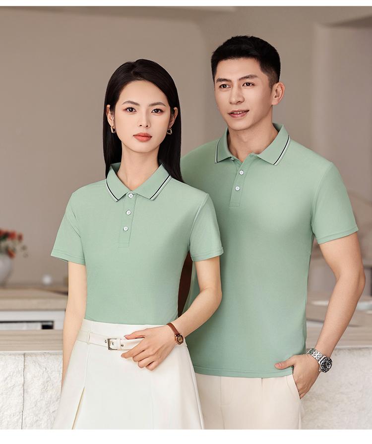 Recycled fiber premium Xiaozhu Di men's and women's same short-sleeved polo shirts, T-shirts, cultural shirts, comfortable, breathable, fashionable, casual and trendy base layer shirts are now available Item Picture