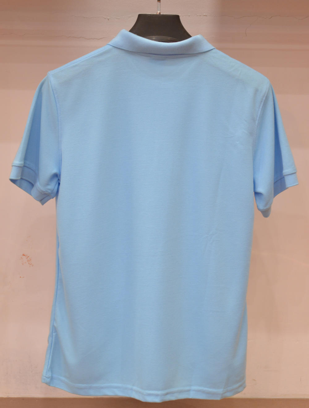 Men's and women's same solid-color lapel polo, short-sleeved lapel polo, cotton imitation advertising shirt, cultural shirt, men's casual advertising shirt, T-shirt, light, breathable and comfortable detail image 7