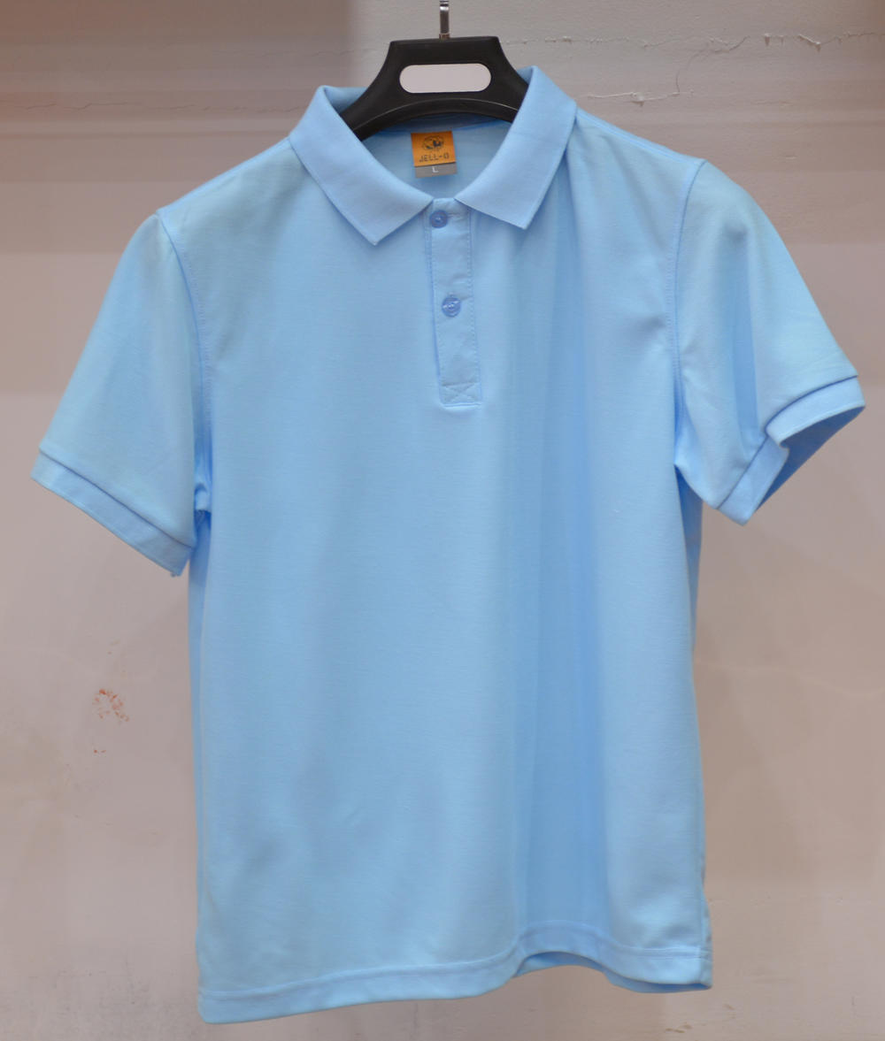 High-quality cotton-like polo shirt for both men and women, solid-color lapel polo short-sleeved lapel polo cotton-like advertising shirt, cultural shirt, men's casual advertising shirt, light, breathable and comfortable detail image 9