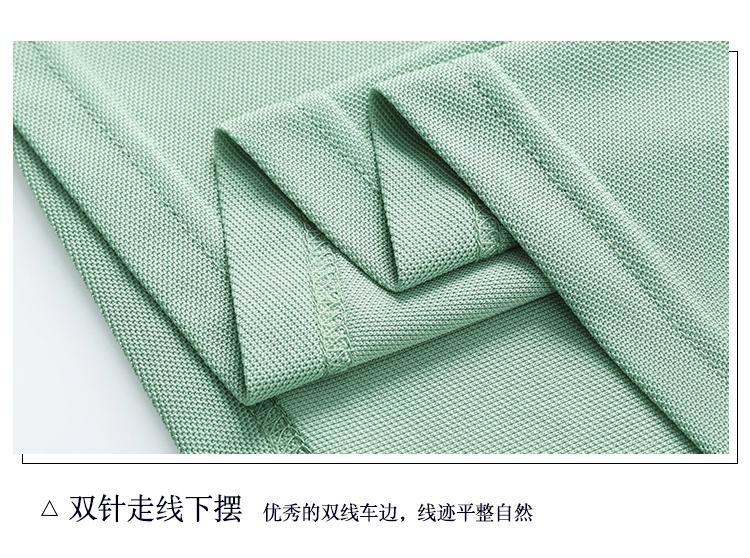 Recycled fiber premium Xiaozhu Di men's and women's same short-sleeved polo shirts, T-shirts, cultural shirts, comfortable, breathable, fashionable, casual and trendy base layer shirts are now available detail image 14