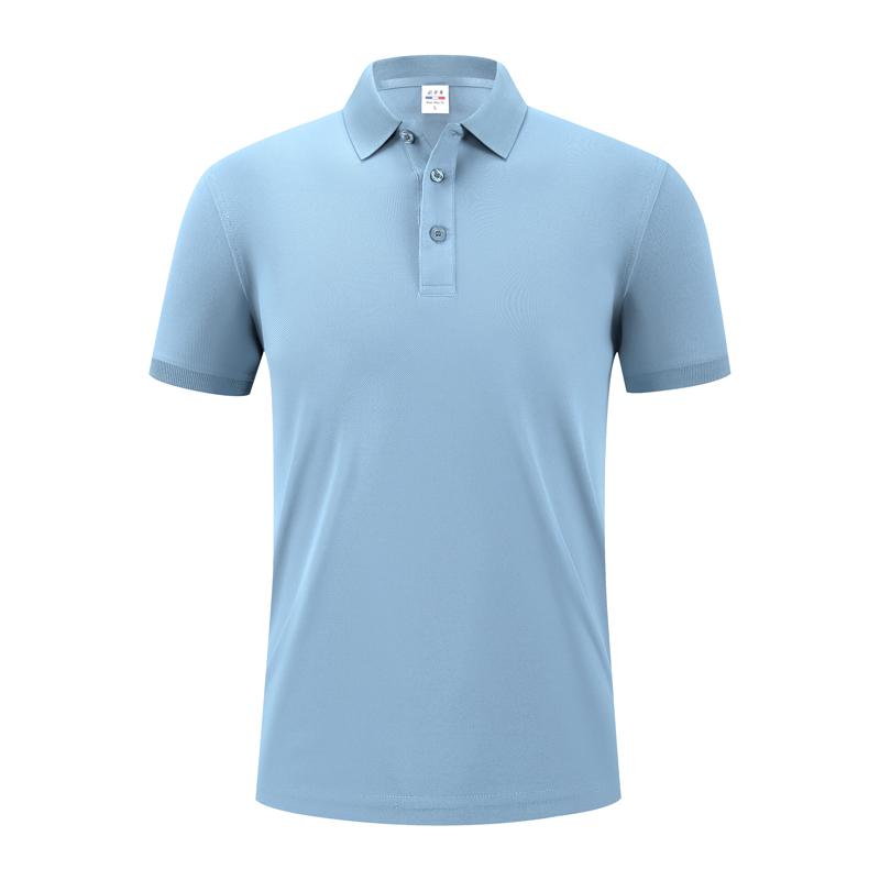 Impression Solid Color Lapel Cotton Imitation Polo For Men And Women, Solid Color Lapel Polo, Short-Sleeved Lapel Polo, Quick-Drying Advertising Shirt, Cultural Shirt, Men's Casual Style undefined