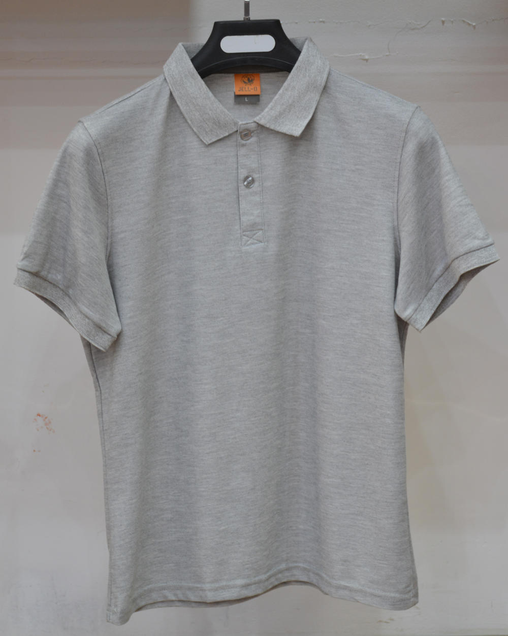 High-quality cotton-like polo shirt for both men and women, solid-color lapel polo short-sleeved lapel polo cotton-like advertising shirt, cultural shirt, men's casual advertising shirt, light, breathable and comfortable detail image 6