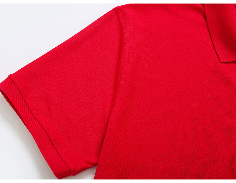 Men's and women's same solid-color lapel polo, short-sleeved lapel polo, cotton imitation advertising shirt, cultural shirt, men's casual advertising shirt, T-shirt, light, breathable and comfortable detail image 5