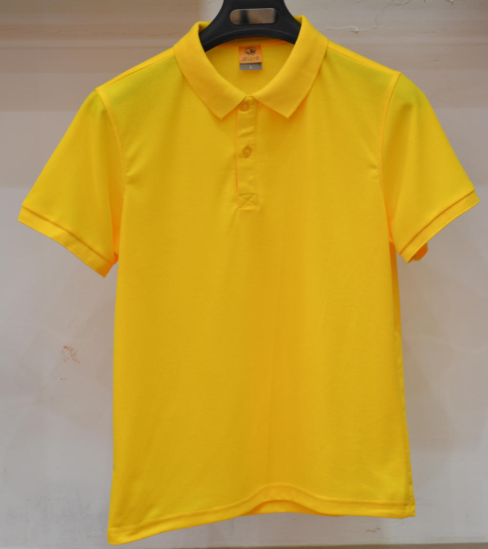 High-quality cotton-like polo shirt for both men and women, solid-color lapel polo short-sleeved lapel polo cotton-like advertising shirt, cultural shirt, men's casual advertising shirt, light, breathable and comfortable detail image 12