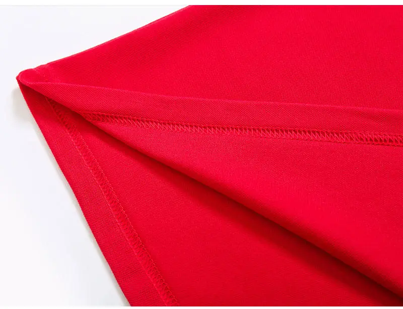 Men's and women's same solid-color lapel polo, short-sleeved lapel polo, cotton imitation advertising shirt, cultural shirt, men's casual advertising shirt, T-shirt, light, breathable and comfortable detail image 4