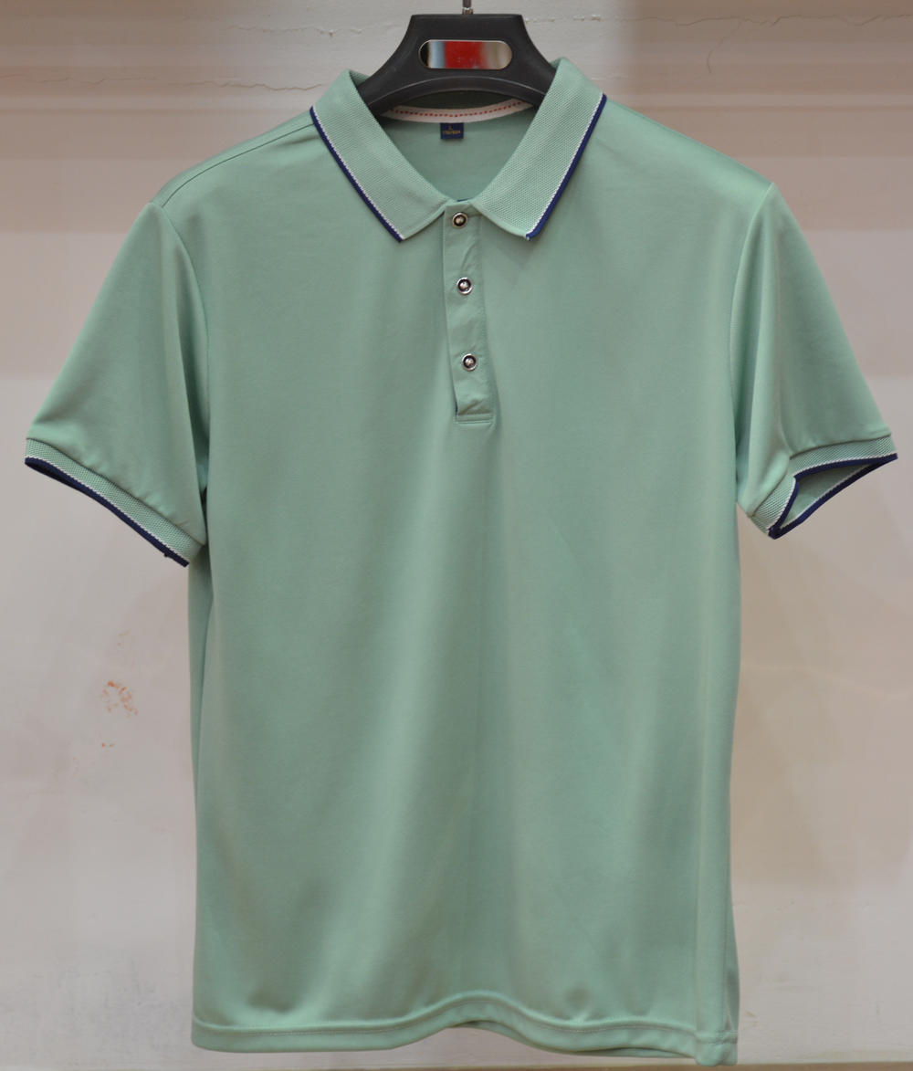 The New Cross-Border High-End Small-Neck Quick-Drying Two-Tone Short-Sleeved Polo Advertising Shirt With A Lapsed Collar For Both Men And Women Is Now Available. The Shirt Is Comfortable, Breathable, Fashionable, Casual And Trendy As A Base Layer undefined