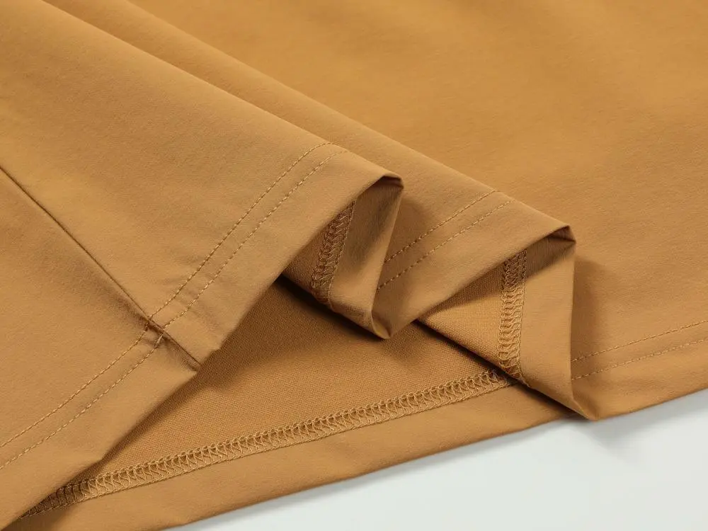 The new high-end workwear-style zippered pocket lapel plolo short-sleeved polo advertising shirt, cultural shirt, fashionable, casual, comfortable and breathable advertising shirt T-shirt is now available detail image 10