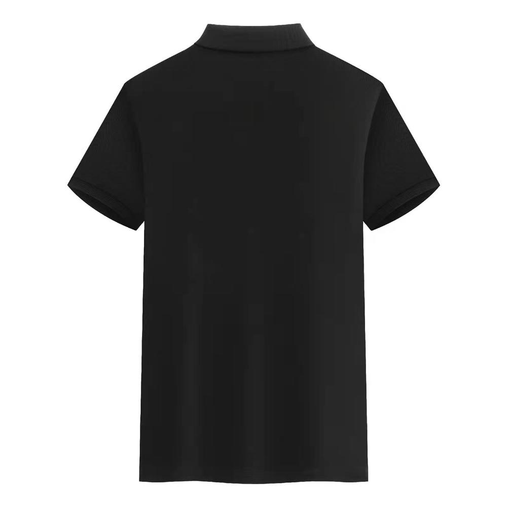 The wheat series of pure cotton lapel short-sleeved polo shirts for both men and women are fashionable, comfortable and breathable. The polo shirts come in a variety of styles and are now available detail image 14