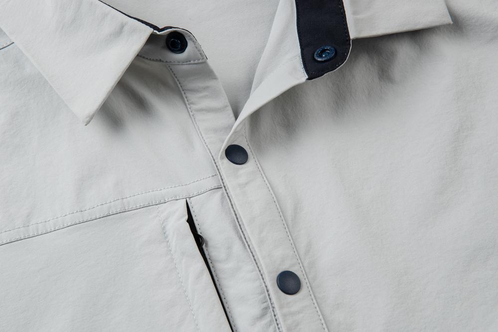 The new high-end workwear style structure lapel plolo short-sleeved polo advertising shirt, cultural shirt, fashionable, casual, comfortable and breathable advertising shirt T-shirt is now available detail image 12