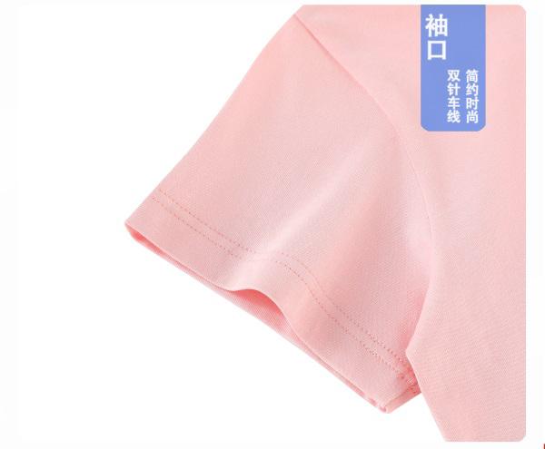 Children's clothing 240g/㎡ 100% Xinjiang long-staple cotton 7A antibacterial short-sleeved T-shirt Korean version children's clothing Children's T-shirt New short-sleeved fresh style fashionable children's clothing trend detail image 6