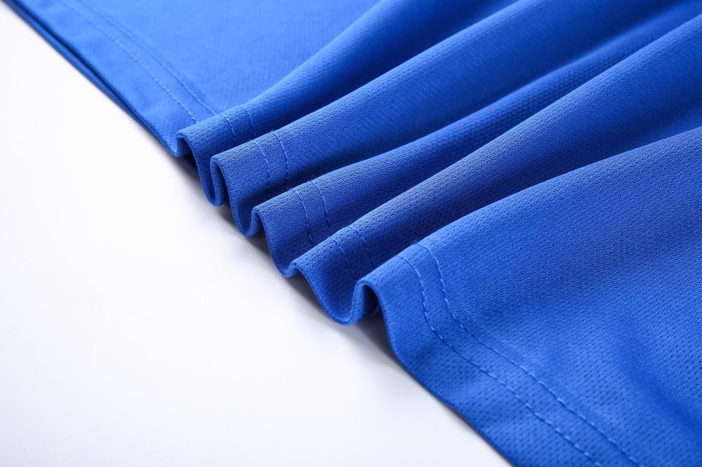Jacquard collar quick-drying lapel polo shirt for both men and women, new fashionable, casual, comfortable and breathable advertising shirt T-shirt detail image 9