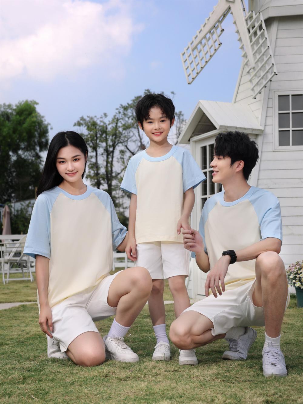 Cross-Border Children's Clothing 200G/㎡ 100% Combed Cotton Korean-Style Children's Clothing, Short-Sleeved T-Shirts For Both Men And Women, New Summer Fashion Children's T-Shirts, Comfortable And Breathable, With A Variety Of Styles
