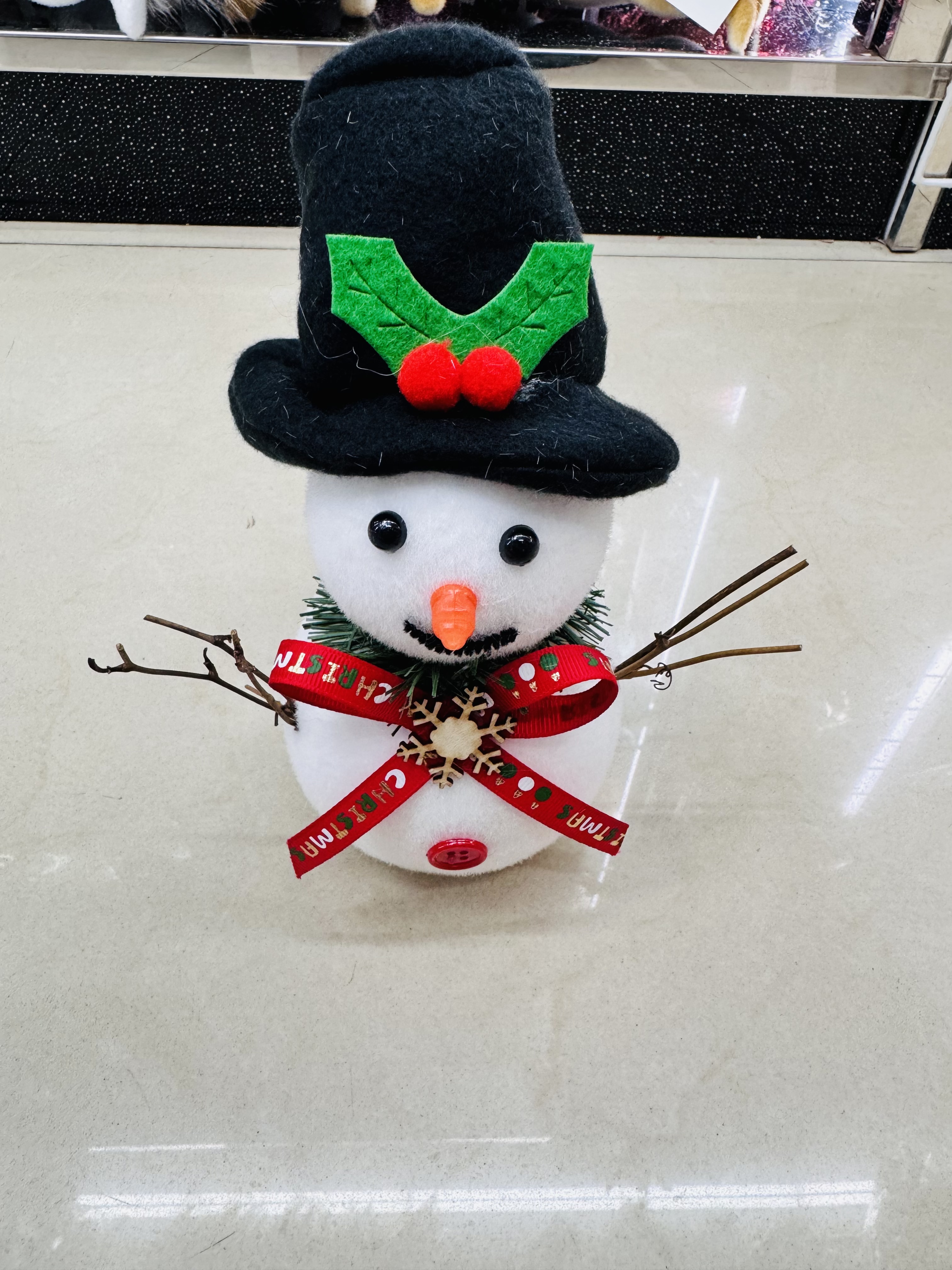 Christmas Foam Snowman details Picture