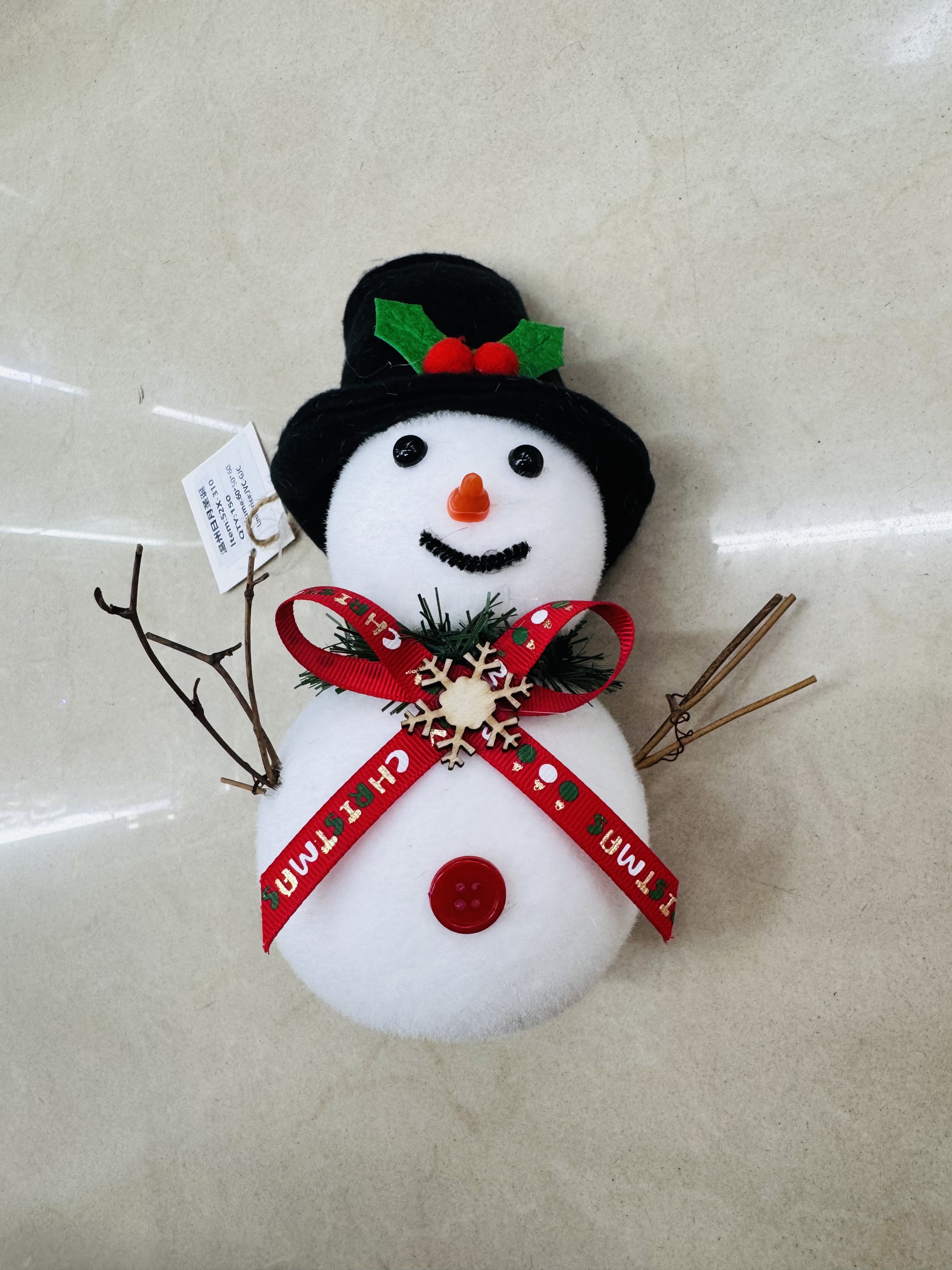 Christmas Foam Snowman
