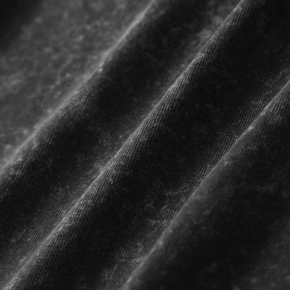 Washed cotton short-sleeved 230g/㎡ American street fashion brand men's and women's same style pure cotton short-sleeved T-shirt advertising shirt Men's casual cultural shirt fashionable, comfortable and breathable new top detail image 13