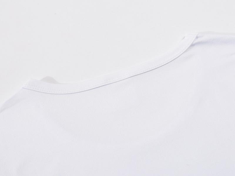 跨境成人超柔莫代尔220g/㎡男女同款T恤短袖潮流款 宽松纯色 时尚休闲男式T恤 简约大方短袖T恤男士女士夏季新款详情图13