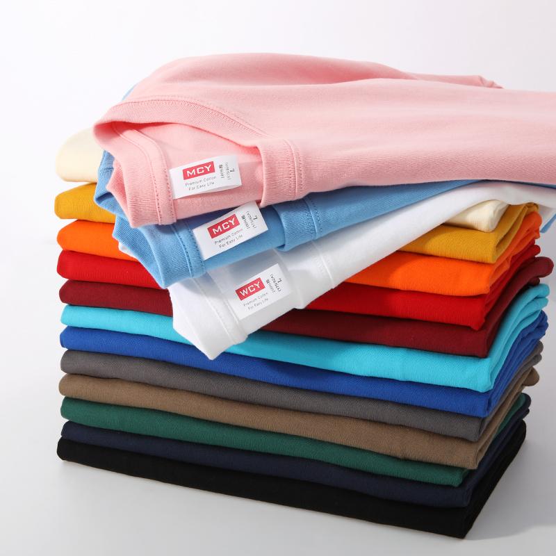 200g/㎡100% cotton short-sleeved T-shirt big T-shirt  Application Scenario