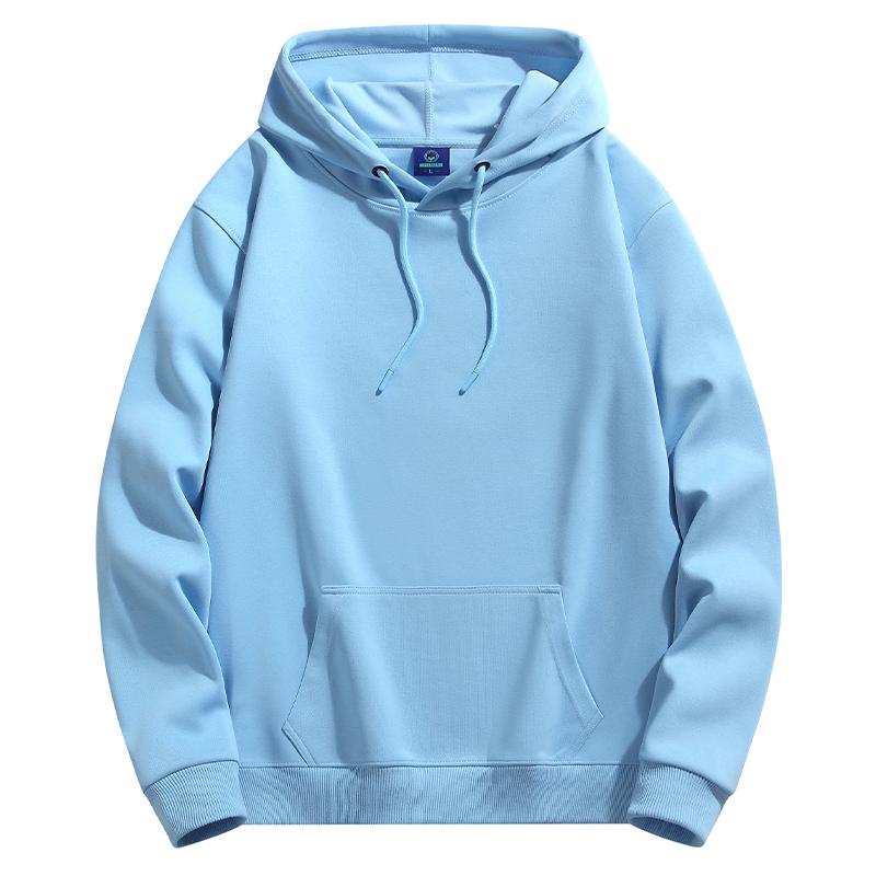 Huamian composite milk silk hoodie and sweatshirt new long-sleeved trendy clothes for both men and women. Fashionable and casual, simple and comfortable hoodie for both men and women. Trendy hoodie detail image 20