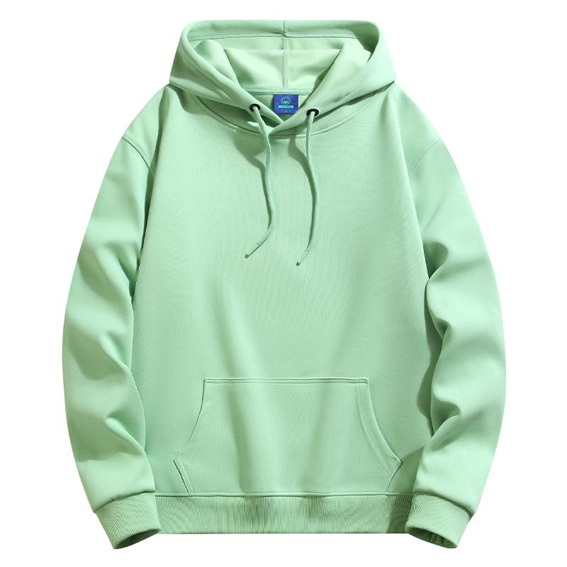 Huamian composite milk silk hoodie and sweatshirt new long-sleeved trendy clothes for both men and women. Fashionable and casual, simple and comfortable hoodie for both men and women. Trendy hoodie