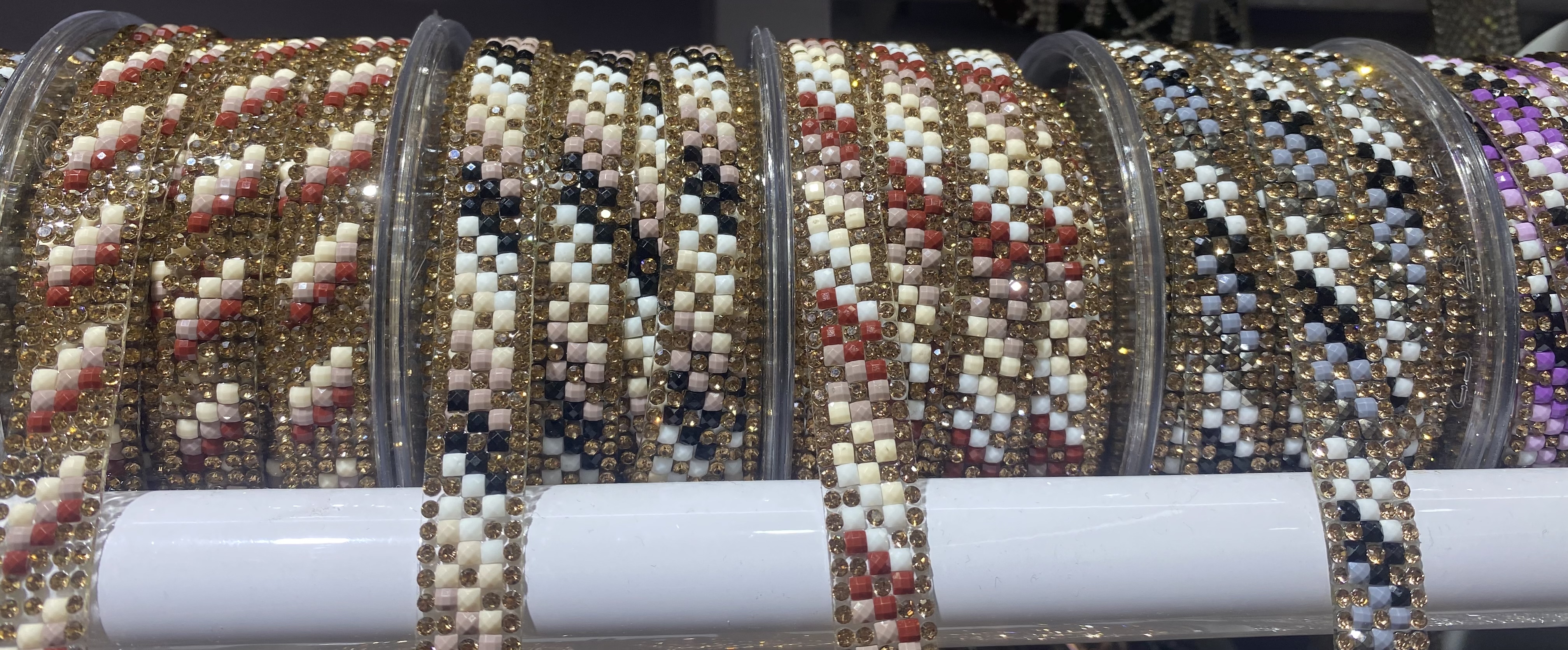 新款批发热熔胶钻带水钻链条多排水钻烫钻服装装饰钻链