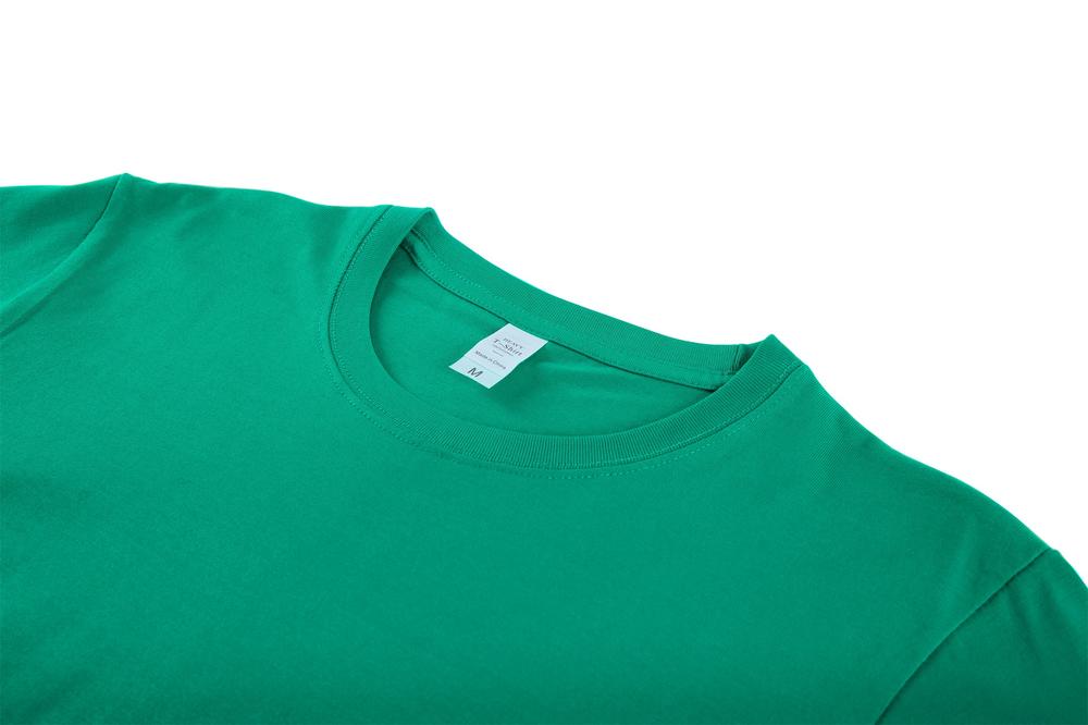 240g/㎡ fabric 100% combed pure cotton short-sleeved T-shirt, a trendy men's and women's same simple and fashionable clothing, comfortable and breathable. Summer short-sleeved T-shirt, a trendy style detail image 2