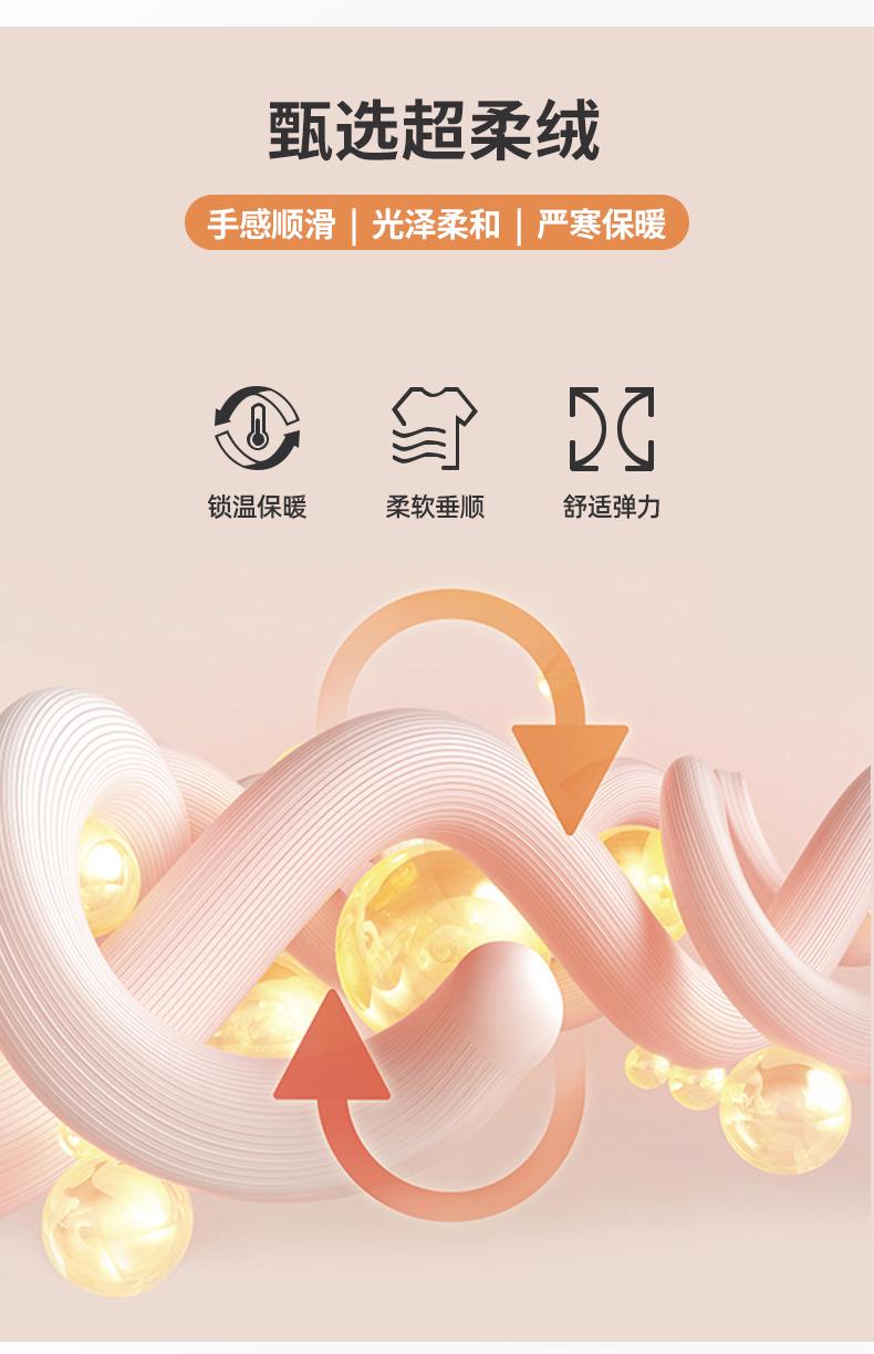 The new long-sleeved men's and women's unisex sweatshirt from Huamian Composite silver fox fleece is fashionable and casual. It is a simple and comfortable sweatshirt with a trendy look detail image 4