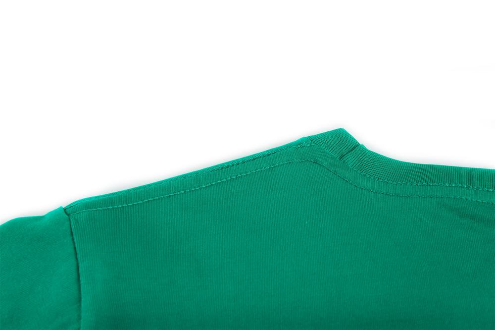 240g/㎡ fabric 100% combed pure cotton short-sleeved T-shirt, a trendy men's and women's same simple and fashionable clothing, comfortable and breathable. Summer short-sleeved T-shirt, a trendy style detail image 6