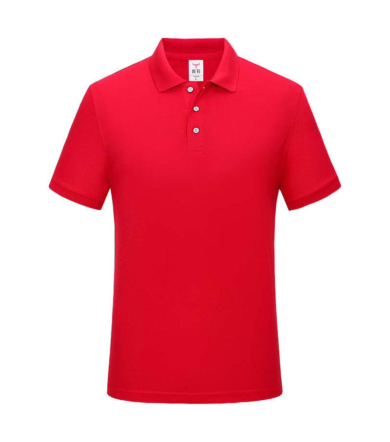 Cross-border Bull shirt lapel new short-sleeved lapel polo for both men and women, fashionable and casual polo for both men and women, simple and comfortable short-sleeved trendy polo detail image 6