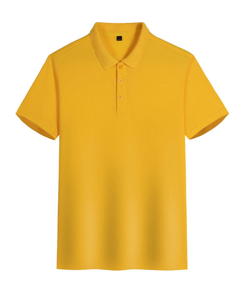 New cross-border classic eco-friendly cotton short-sleeved lapel polo for both men and women, fashionable and casual polo for both men and women, simple and comfortable short-sleeved trendy polo detail image 8