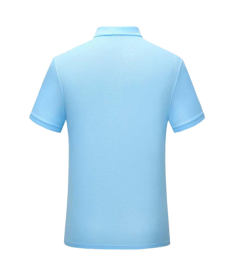 Cross-border Bull shirt lapel new short-sleeved lapel polo for both men and women, fashionable and casual polo for both men and women, simple and comfortable short-sleeved trendy polo detail image 9