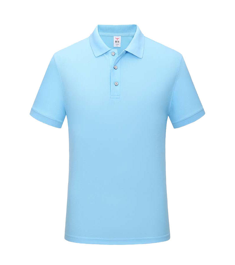 Cross-border Bull shirt lapel new short-sleeved lapel polo for both men and women, fashionable and casual polo for both men and women, simple and comfortable short-sleeved trendy polo detail image 8