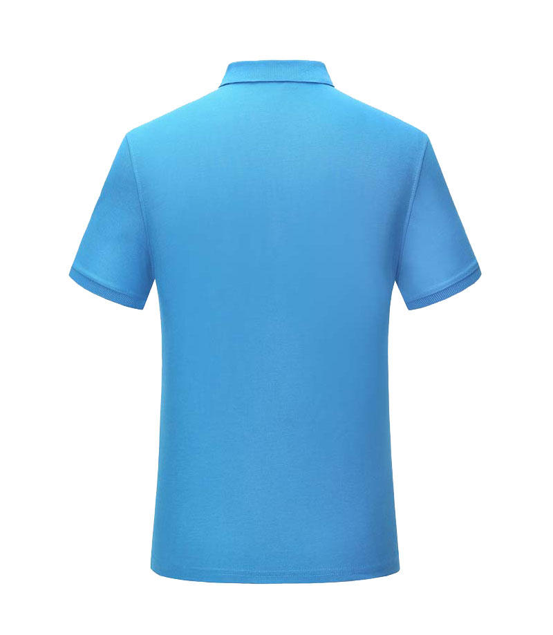 Cross-border Bull shirt lapel new short-sleeved lapel polo for both men and women, fashionable and casual polo for both men and women, simple and comfortable short-sleeved trendy polo detail image 11