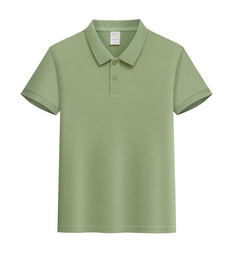 Cross-Border Children's Polo Shirts 200G/㎡ Long-Staple Cotton, New Short-Sleeved Collared Polo Shirts For Both Men And Women, Fashionable And Casual Polo Shirts For Both Men And Women, Simple, Comfortable And Trendy Polo Shirts Application Scenario