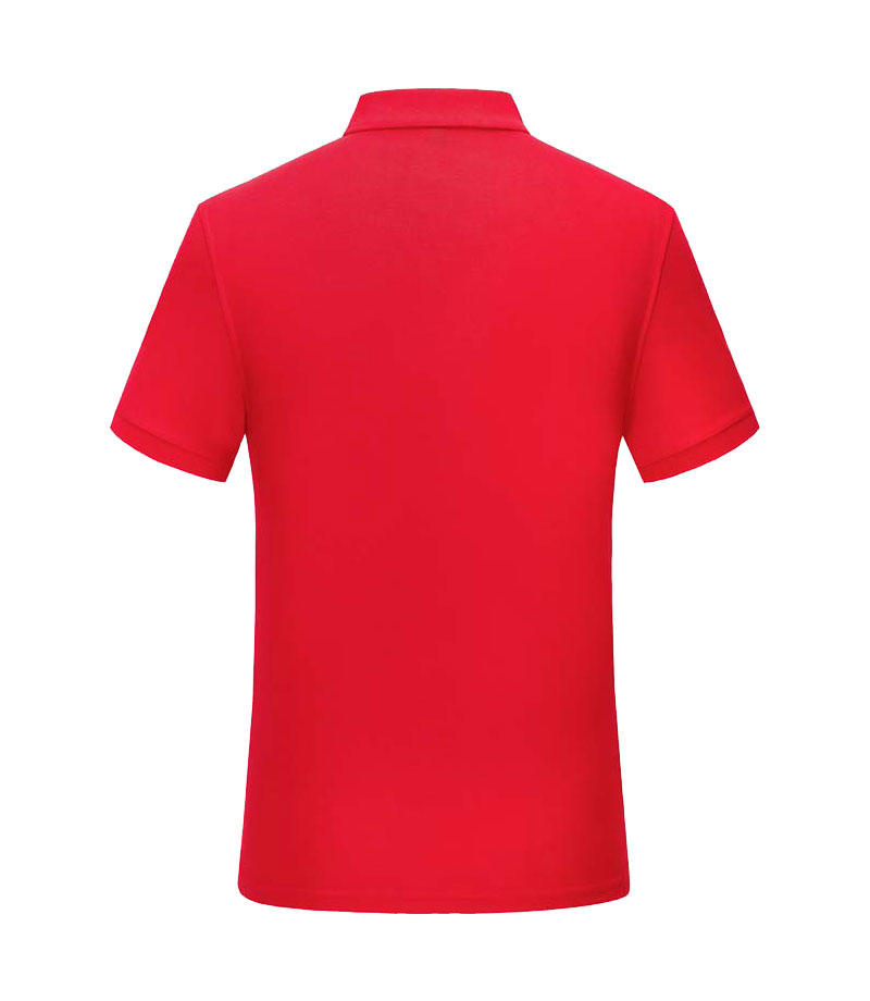 Cross-border Bull shirt lapel new short-sleeved lapel polo for both men and women, fashionable and casual polo for both men and women, simple and comfortable short-sleeved trendy polo detail image 7