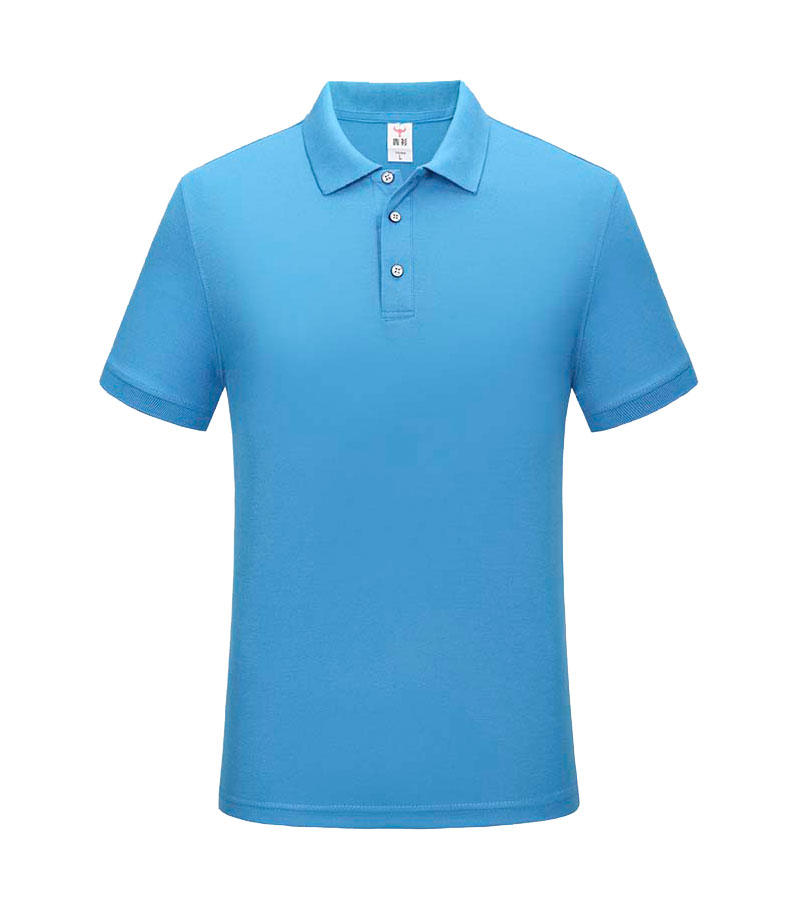 Cross-border Bull shirt lapel new short-sleeved lapel polo for both men and women, fashionable and casual polo for both men and women, simple and comfortable short-sleeved trendy polo Item Picture