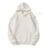 Cross-border cotton composite milk silk 300g/㎡ solid color hoodie, sweatshirt, sports outdoor casual wear, lightweight and breathable sports sweatshirt for men and women, new trendy styles for autumn and winter details Picture
