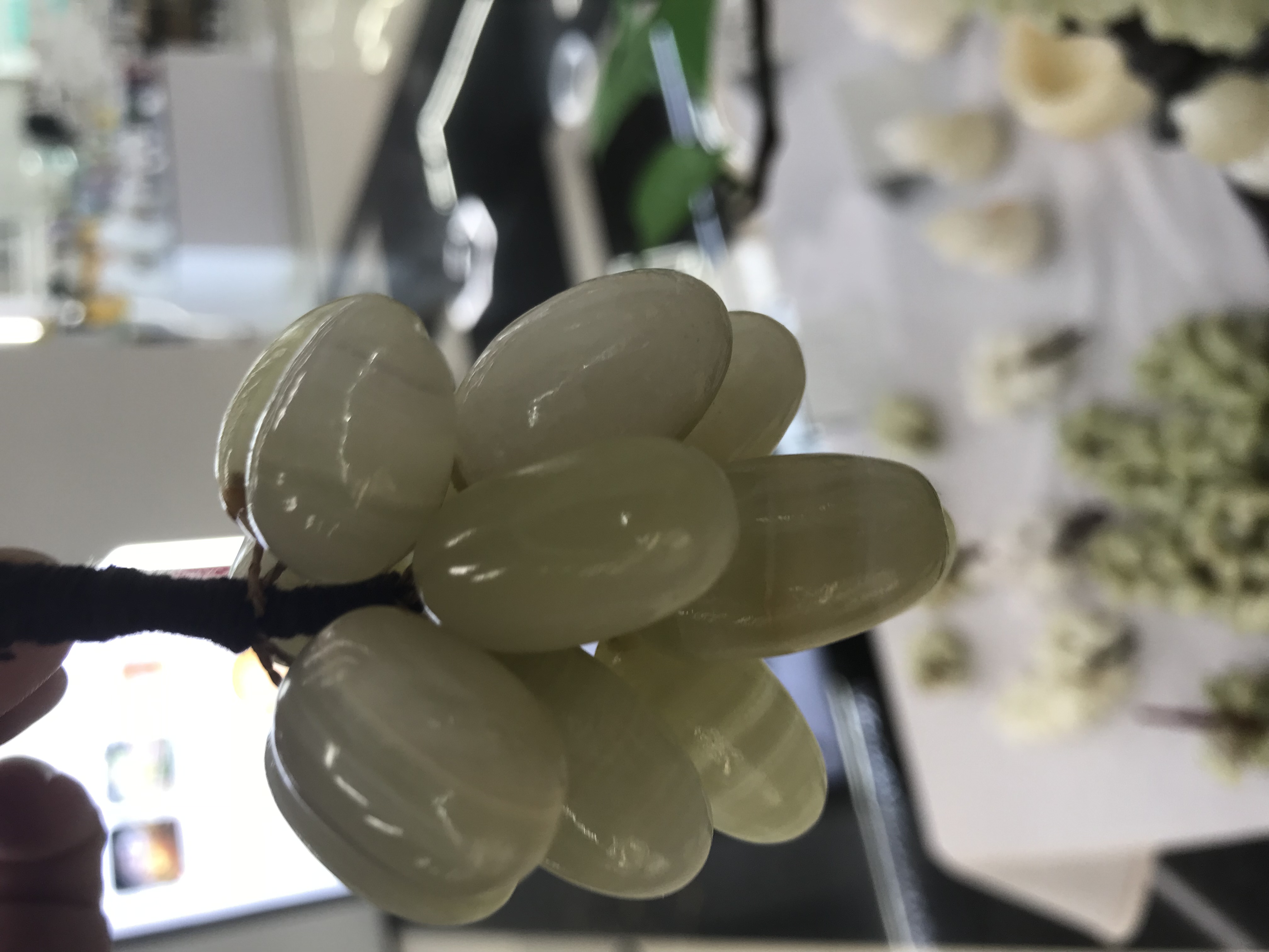 巴基斯坦玉石葡萄摆件#玉葡萄#巴玉详情图2