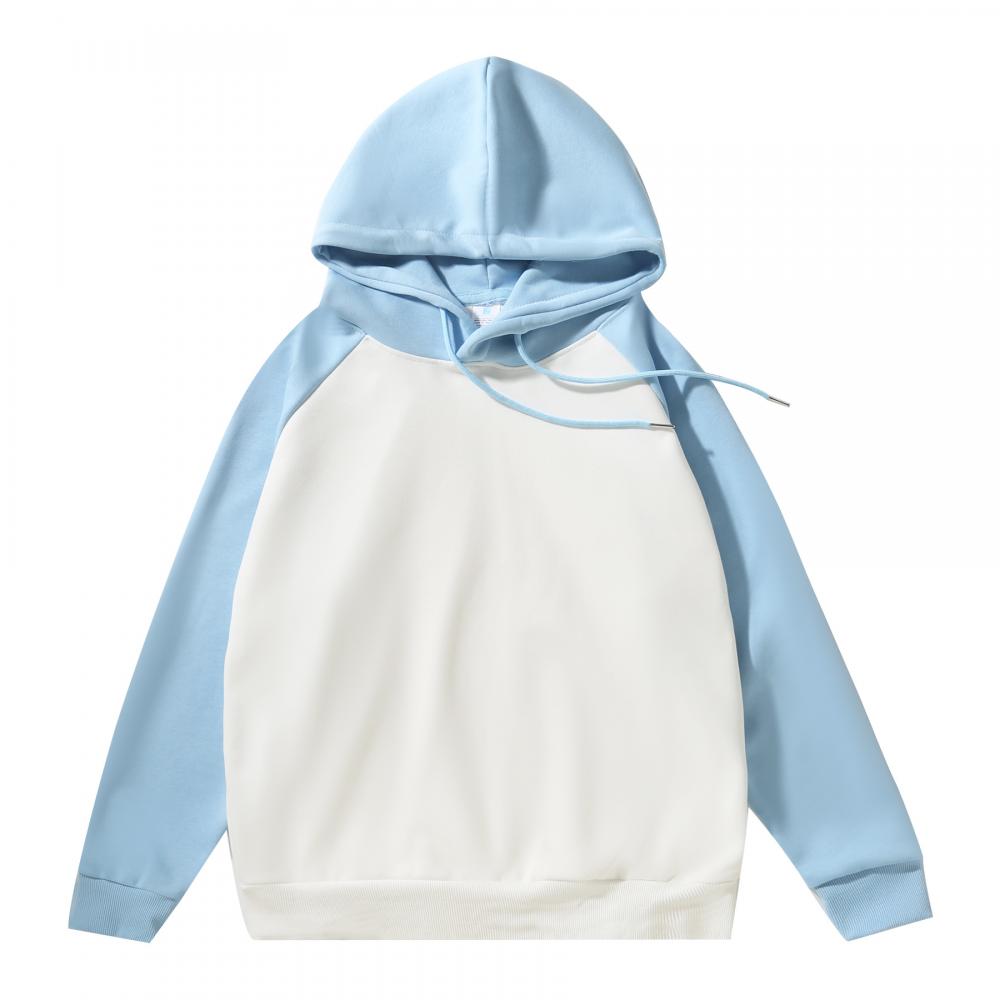 Cross-border cotton composite milk silk 300g/㎡ shoulder hoodie sweatshirt sweatshirt, outdoor sports casual wear, lightweight and breathable sports sweatshirt for men and women, new trendy styles for autumn and winter detail image 10