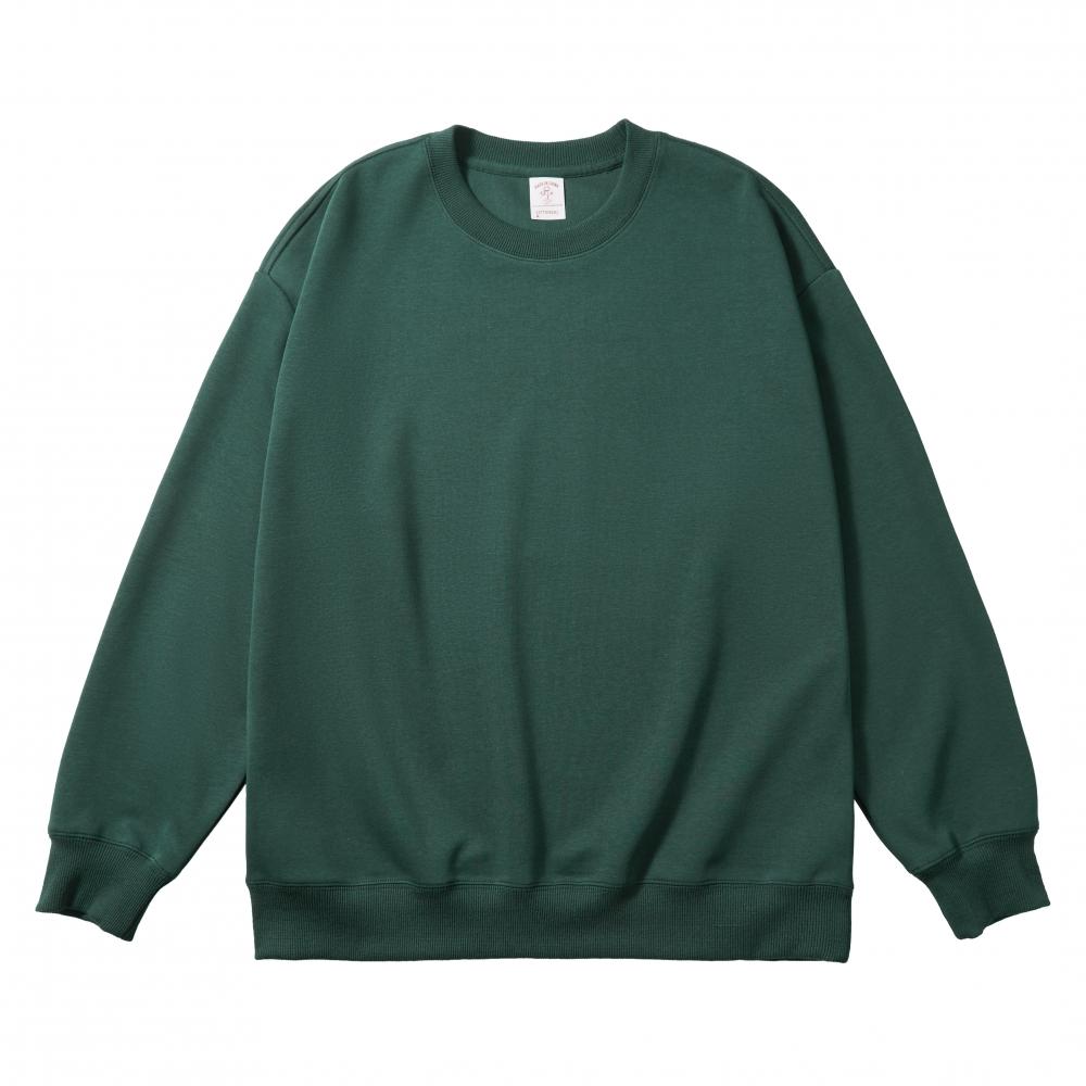 Cross-border cotton composite milk silk 300g/㎡ solid color sweatshirt, outdoor sports casual wear, lightweight and breathable sports sweatshirt for men and women, new trendy style for autumn and winter detail image 10