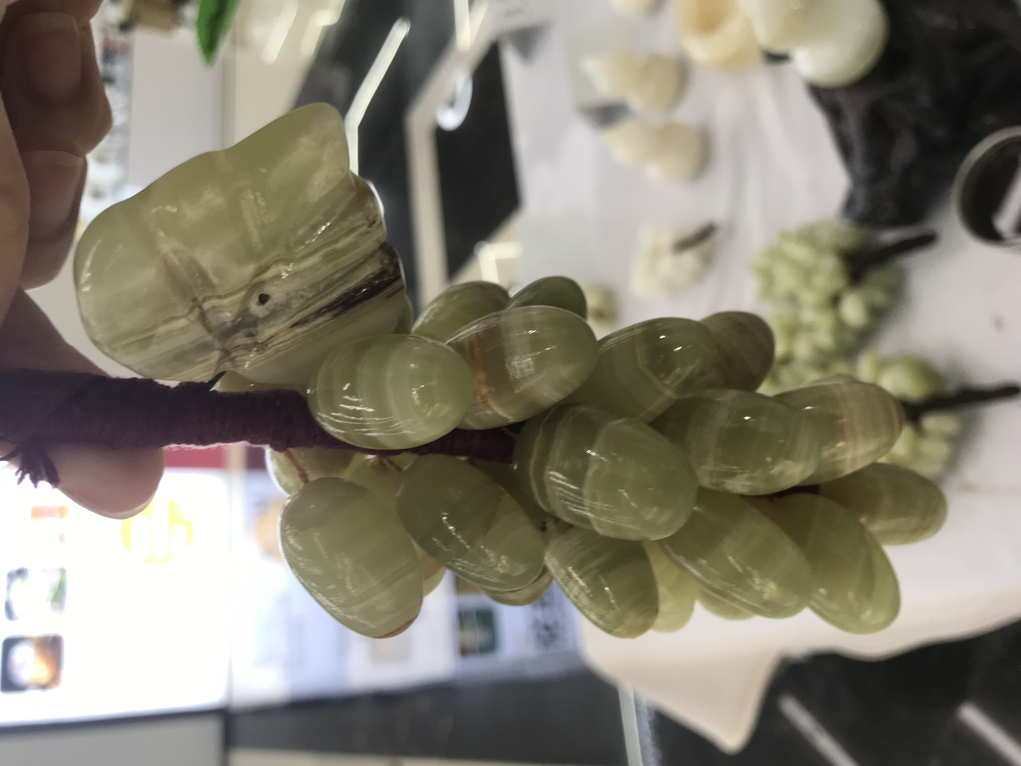 巴基斯坦玉石摆件#玉葡萄