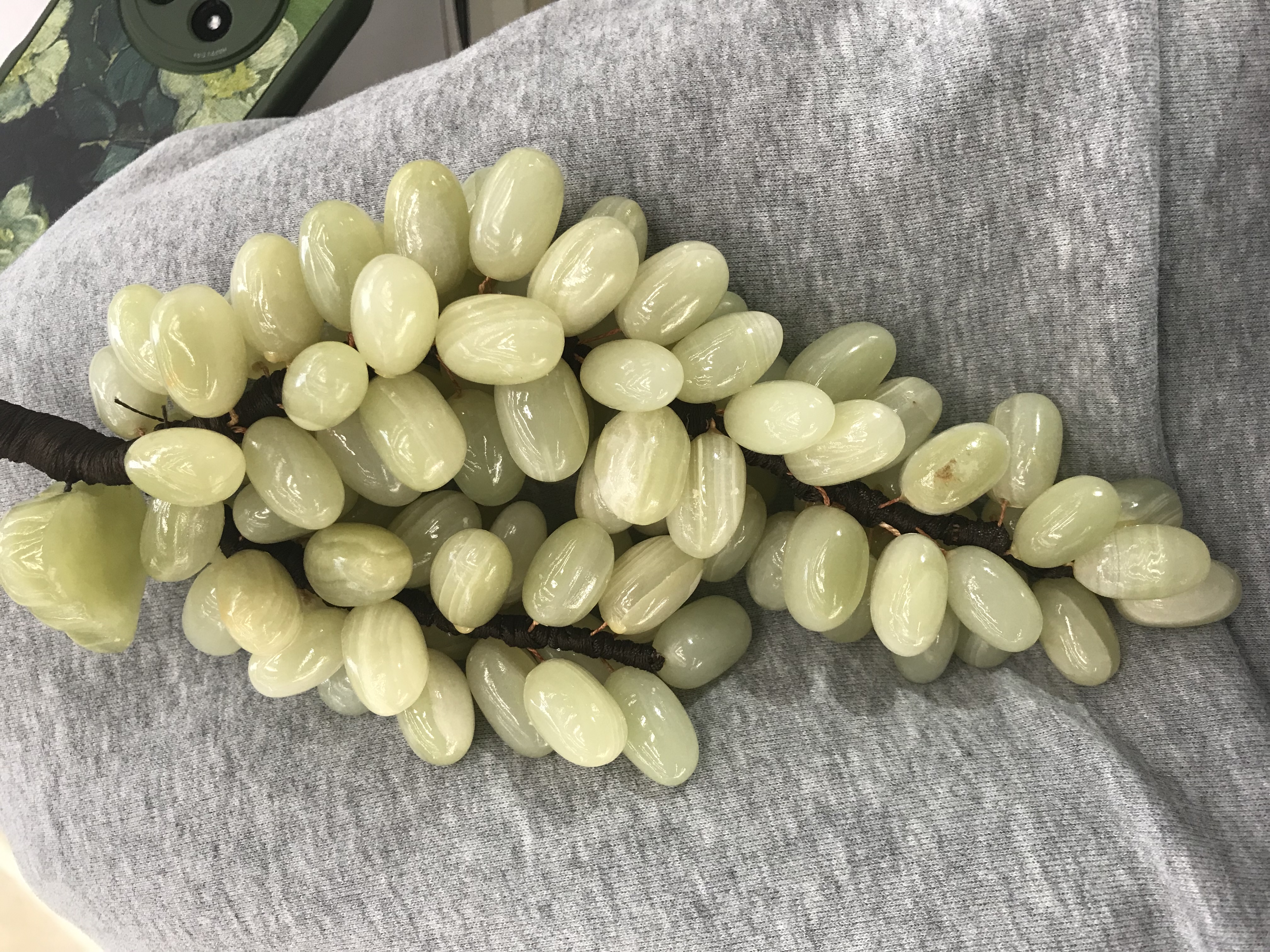 巴基斯坦玉石葡萄摆件#玉葡萄详情图3