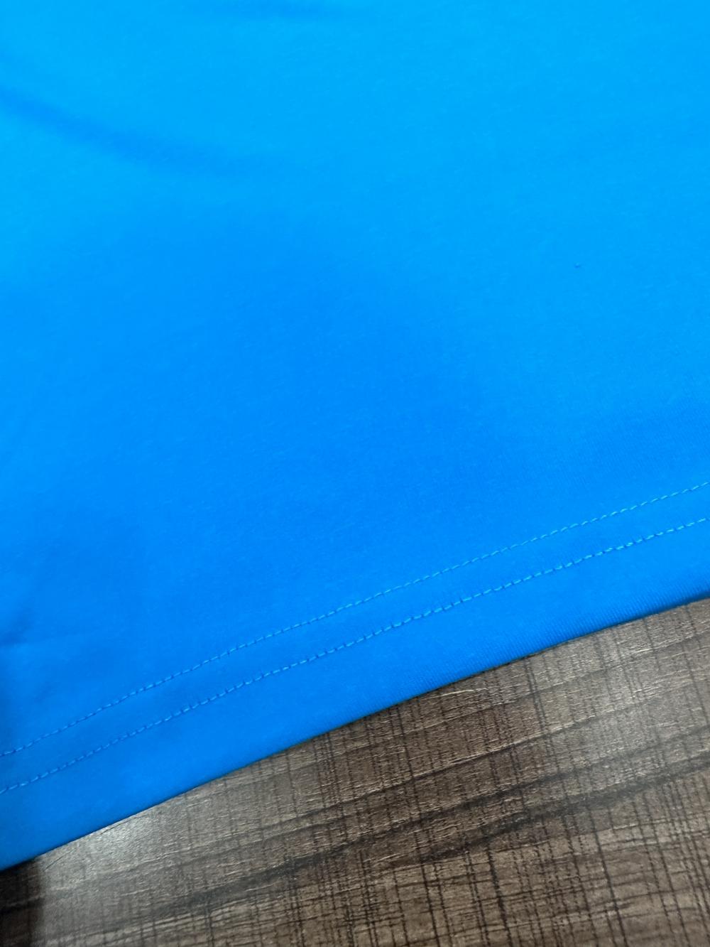 Cross-border Yinglang Solid Color 210g/㎡ ice ion cotton Amlane series New short-sleeved T-shirt for men and women, fashionable and casual, simple and comfortable short-sleeved trendy T-shirt for men and women detail image 17