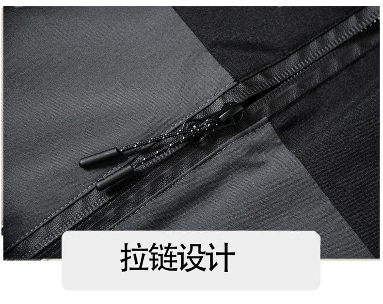 Cross-border graphene technology couple color one-piece fleece outdoor sportswear men 's same style hooded down jacket and pants set men' s women 's down jacket Jackets windproof, waterproof and breathable outdoor clothing detail image 5