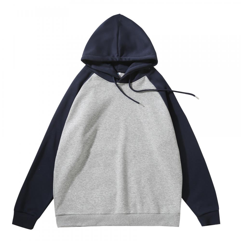 Cross-border cotton composite milk silk 300g/㎡ shoulder hoodie sweatshirt sweatshirt, outdoor sports casual wear, lightweight and breathable sports sweatshirt for men and women, new trendy styles for autumn and winter detail image 9